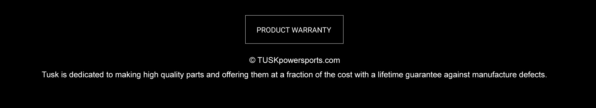 TUSK - Parts and accessories for dirt bikes, UTVs, SxS, ATVs, Dual Sport  and Street Bikes
